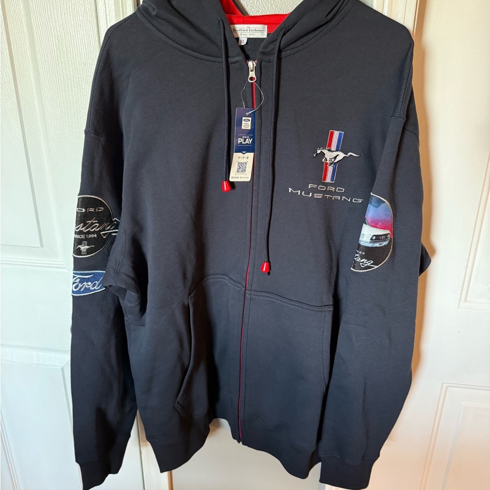 The Bradford Exchange Ford Mustang Zip Up Hoodie